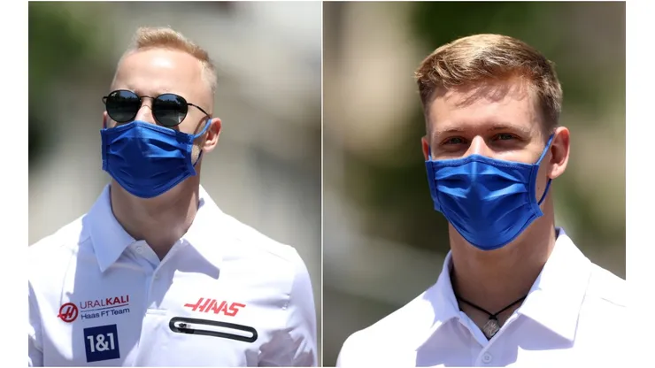 Nikita Mazepin e Mick Schumacher