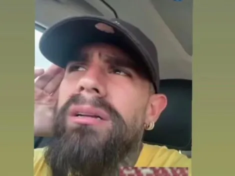 Vina se irrita com montagem fake e provoca Quintero: "Nota 10 no Ifood, entregador"