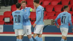 O Manchester City conseguiu uma grande virada sobre o PSG (Foto: Getty Images)