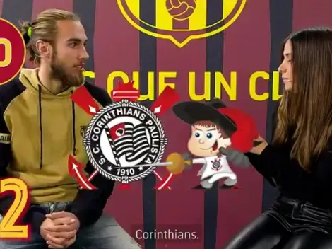 Você viu? Mingueza arranca simpatia do Timão em "bate pronto"; assista