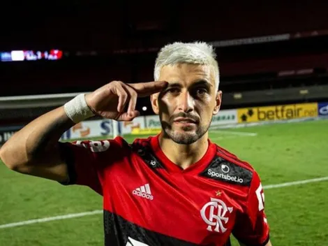 Arrascaeta alfineta imprensa e se declara para torcida do Flamengo