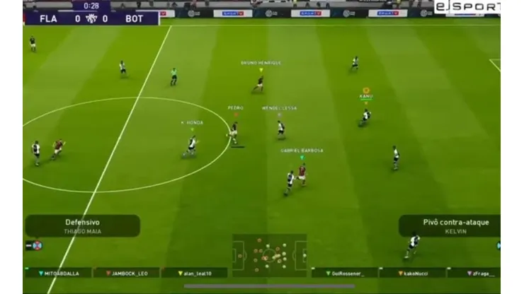 Competições aconteceram no fim da tarde de ontem (Foto: Reprodução/YouTube/eSporTV)