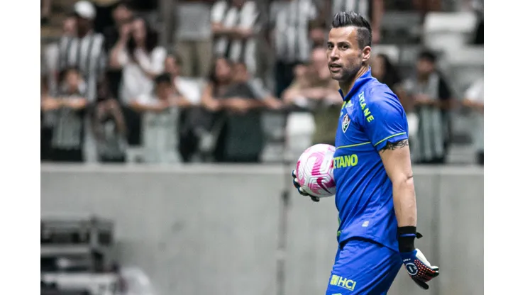 Fabio jogador do Fluminense ATLETICO-MG X FLUMINENSE -