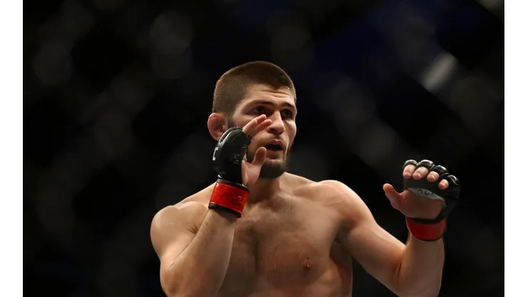 Khabib anunciou sua aposentadoria recentemente (Foto: Getty Images)