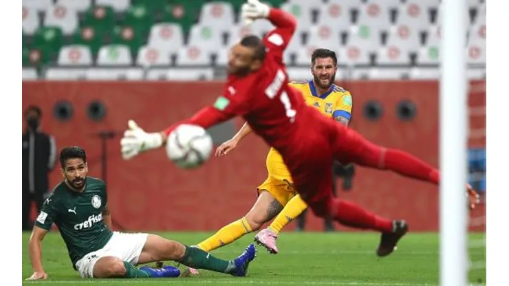 Palmeiras 0x0 Tigres-MEX: Números do primeiro tempo