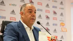 Marcos Braz é o homem forte do futebol — Foto: Alexandre Vidal / Flamengo