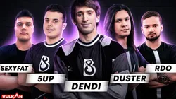 Quatro brasileiros fazem parte do time de Dendi no Dota 2