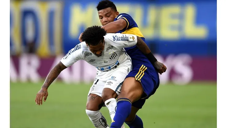 Internautas criticaram arbitragem de Boca Juniors x Santos