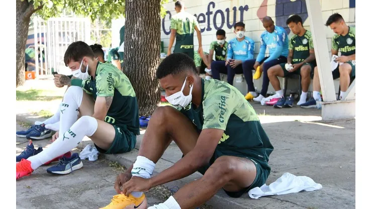 Elenco alviverde se prepara na Argentina. Cesar Greco/Palmeiras