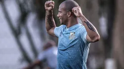 Sánchez tem muita moral no Alvinegro Praiano — Foto: Ivan Stoti/Santos FC