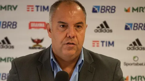 Braz é homem forte no futebol do Mengão — Foto: Alexandre Vidal / Flamengo