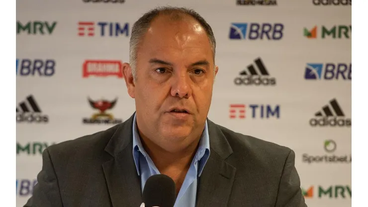 Braz é homem forte no futebol do Mengão — Foto: Alexandre Vidal / Flamengo