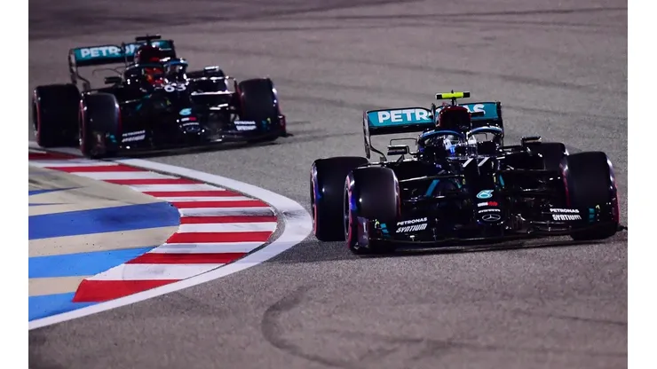 Bottas seguido por Russel.