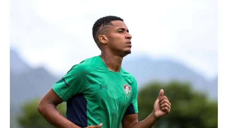 Marcos Paulo deve renovar com o Flu. Divulgação/Lucas Merçon