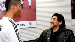 Cristiano Ronaldo lamenta a morte de Diego Maradona: "Hoje despeço-me de um amigo"