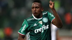 No Brasil, Yerry Mina conquistou um Campeonato Brasileiro com a camisa do Palmeiras - Foto: Getty Images