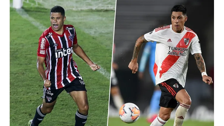 O duelo entre São Paulo e River Plate será disputado no Morumbi - (Getty Images)