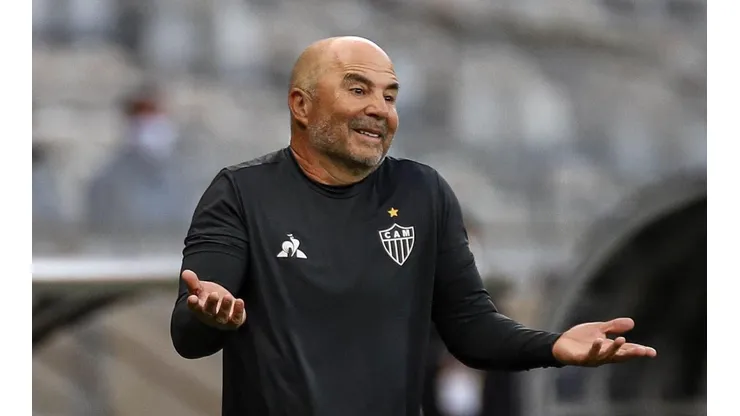 Sampaoli assume 'nó tático' contra o Flamengo