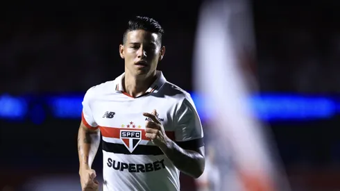 James Rodriguez jogador do São Paulo. Foto: Marcello Zambrana/AGIF