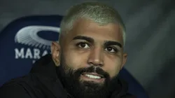 RJ - RIO DE JANEIRO - 11/07/2024 - BRASILEIRO A 2024, FLAMENGO X FORTALEZA - Gabi jogador do Flamengo antes da partida contra o Fortaleza no estadio Maracana pelo campeonato Brasileiro A 2024.