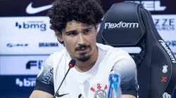 André Ramalho em sua apresentação no CT Joaquim Grava, no dia 18/07/2024. Foto: Rodrigo Coca/Agência Corinthians