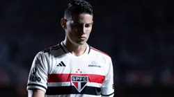 James Rodriguez durante partida entre São Paulo x Grêmio no Morumbi