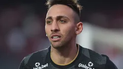 Gustavo Mosquito durante partida entre São Paulo e Corinthians, no Morumbis, pelo Campeonato Brasileiro de 2022, no dia 11/09.