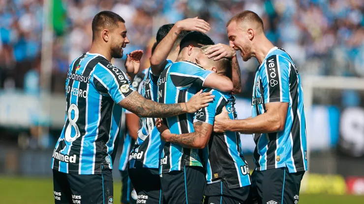 Grêmio vence o Vitória por 2 a 0 no Brasileirão. Foto: Luiz Erbes/AGIF
