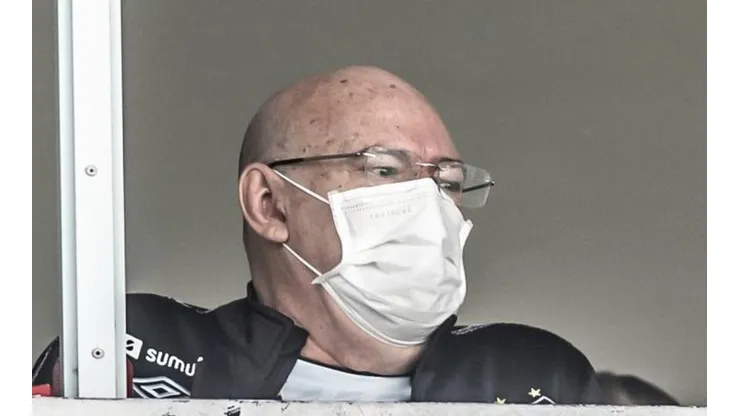 Foto: Ivan Storti/Santos FC - Rueda, presidente do Peixe.