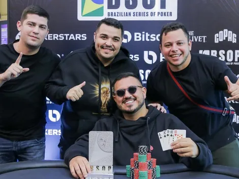 Caique Morais é o campeão do PL Omaha 5 Cartas no BSOP
