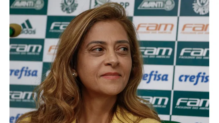 Leila Pereira, presidente do Palmeiras - Foto: Marcello Zambrana/AGIF