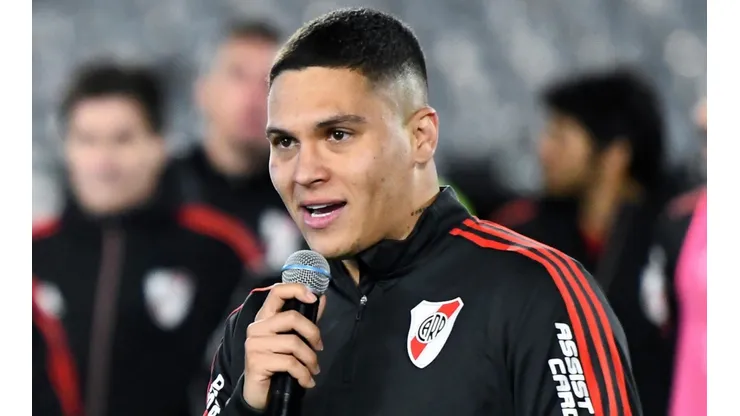 Rodrigo Valle / Correspondente Getty Images - Quintero no River Plate.