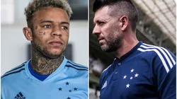 Fotos: (Gustavo Aleixo/Cruzeiro) - Rafael Bilu provocou Paulo Pezzolano no Cruzeiro