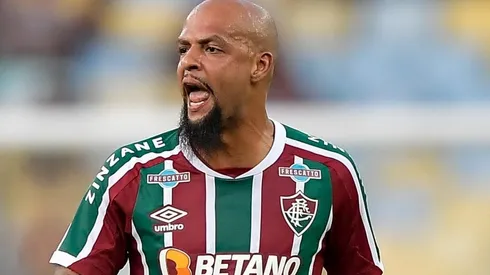 Agif/Thiago Ribeiro - Felipe Melo em ação pelo Fluminense