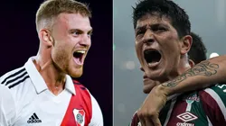 Foto: Thiago Ribeiro/AGIF; Marcelo Endelli/Getty Images - River Plate e Fluminense na Libertadores