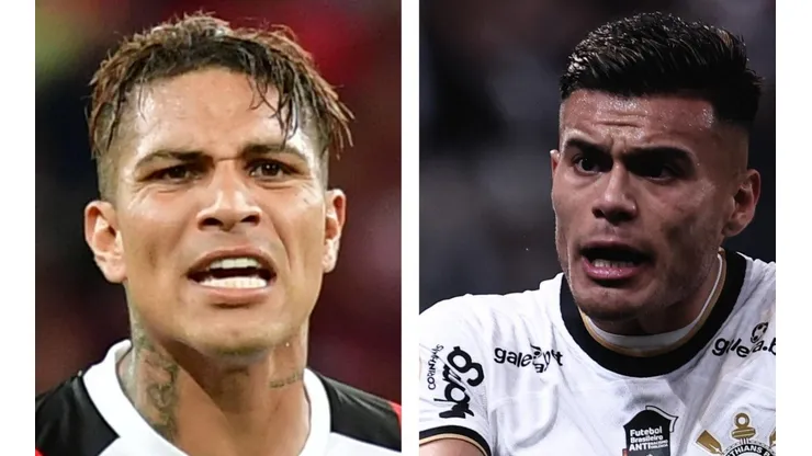Foto Guerrero: Jason Silva/AGIF - Foto Fausto: Ettore Chiereguini/AGIF - Guerrero e Fausto Vera vão reencontrar ex-times na Libertadores