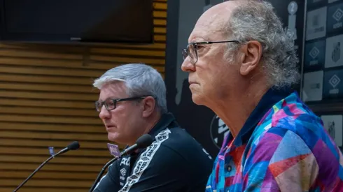 Foto: Flickr Oficial Santos FC/Ivan Storti - Odair Hellmann e Paulo Roberto Falcão