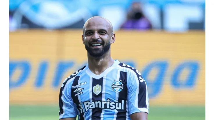 Maxi Franzoi/AGIF - Thaciano, jogador do Grêmio