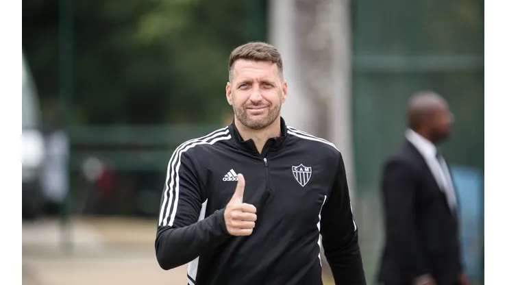 Foto: Pedro Souza/Atlético-MG - Eduardo Oliveira chegou ao jogo 200 em sua carreira de treinador