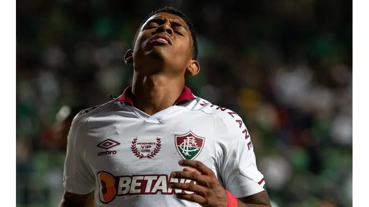 Alessandra Torres/AGIF - John Kennedy, atacante do Fluminense.