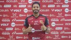 Foto: Victor Ferreira / EC Vitória / Divulgação - Thiago falou pela primeira vez como jogador do Vitória.