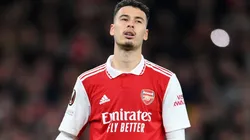 Foto; Shaun Botterill/Getty Images - Martinelli perdeu pênalti decisivo na eliminação do Arsenal