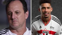 Fotos: Ettore Chiereguini/AGIF e Divulgação/SPFC - Ceni x Marcos Paulo virou assunto nesta semana no São Paulo