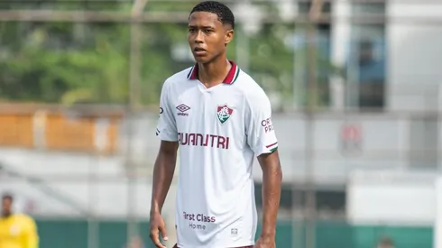 Divulgação/Fluminense FC. Isaac faz desabafo após lesão no narizO jo