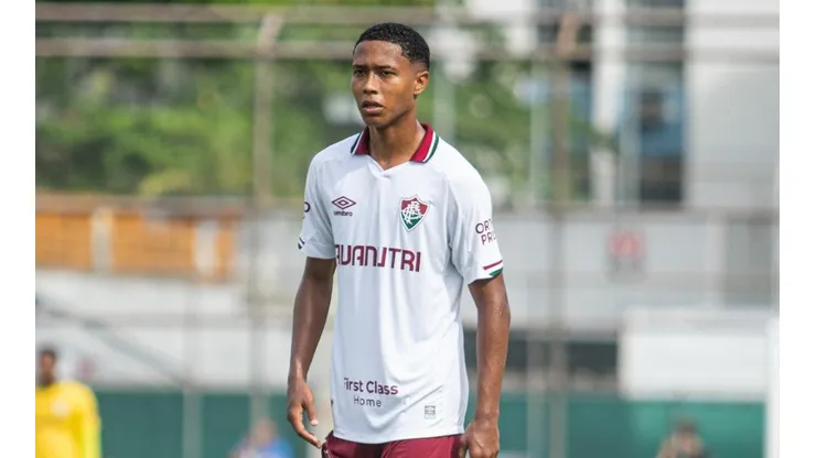 Divulgação/Fluminense FC. Isaac faz desabafo após lesão no narizO jo