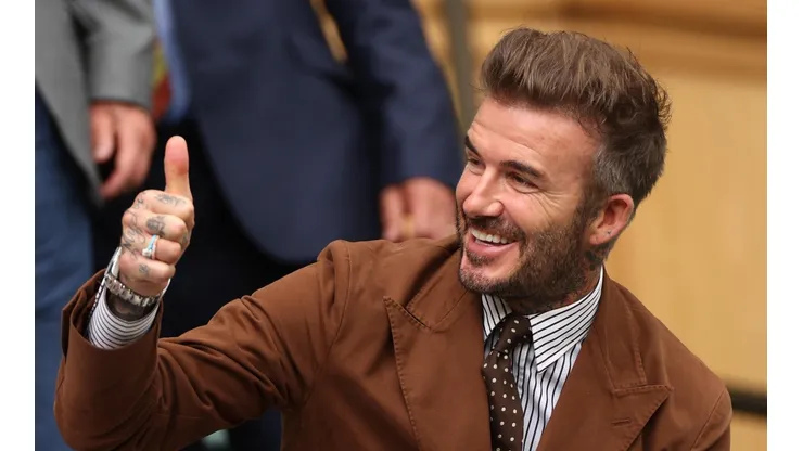 Clive Brunskill / Equipe Getty Images - Beckham, ex-jogador.