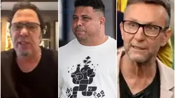 Fotos: (Reprodução/Canal Youtube UOL/Gustavo Aleixo/Cruzeiro/Reprodução/Os Donos da Bola/YouTube) - Ronaldo respondeu as críticas de Neto e Casagrande