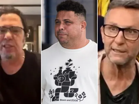 Ronaldo arruma confusão com Neto e Casagrande e detona comentaristas