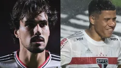 Fotos: Ettore Chiereguini/AGIF e Marcello Zambrana/AGIF - Igor Gomes e Sara: meias deixaram o São Paulo recentemente