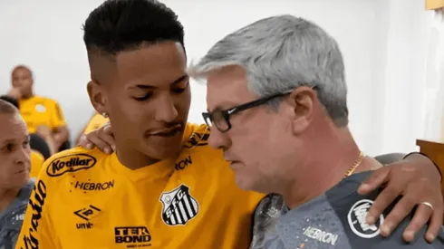 Foto: Divulgação/Santos FC - Odair fala sobre Ângelo